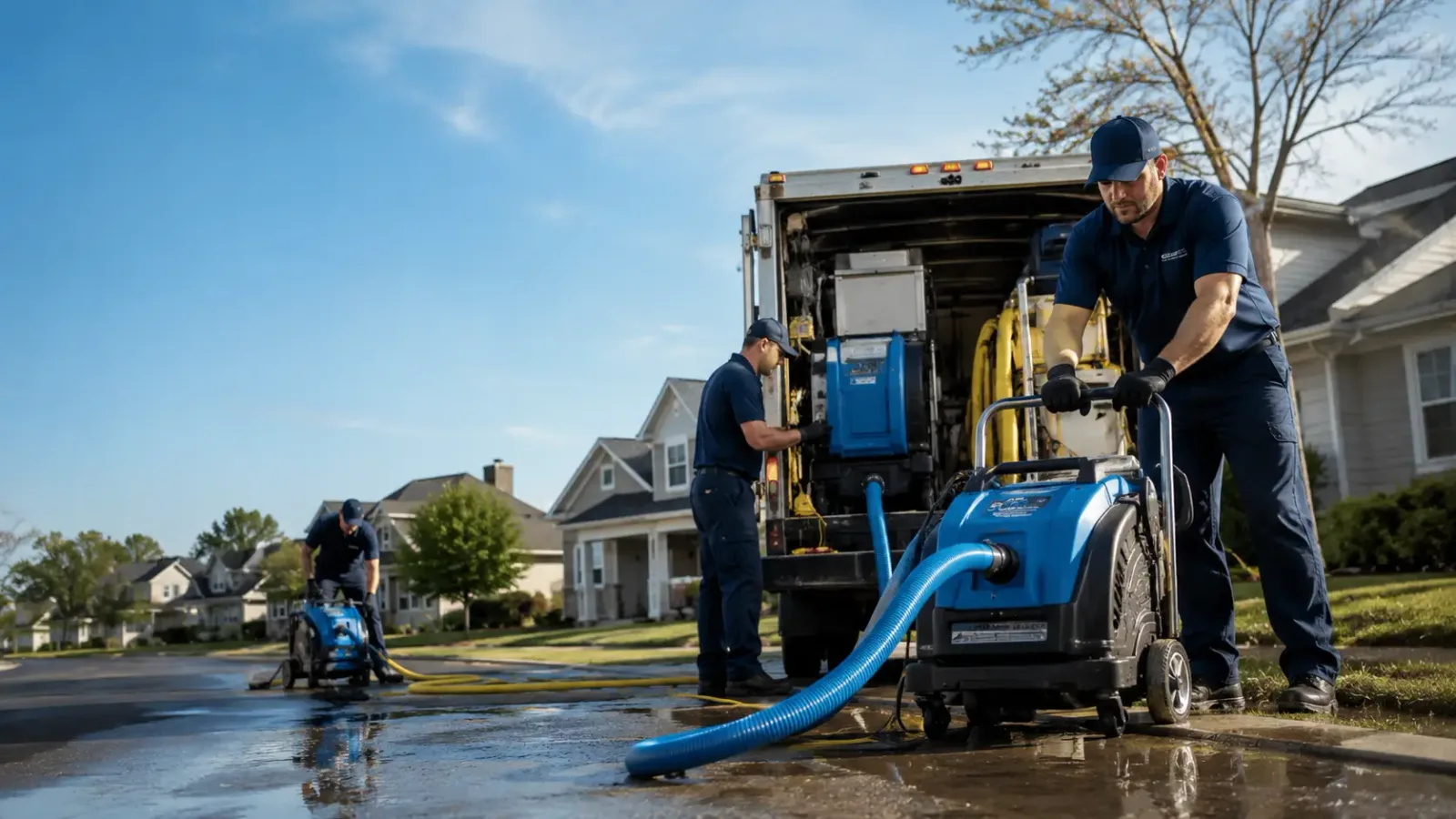 Flood Damage Cleanup in Okay, OK